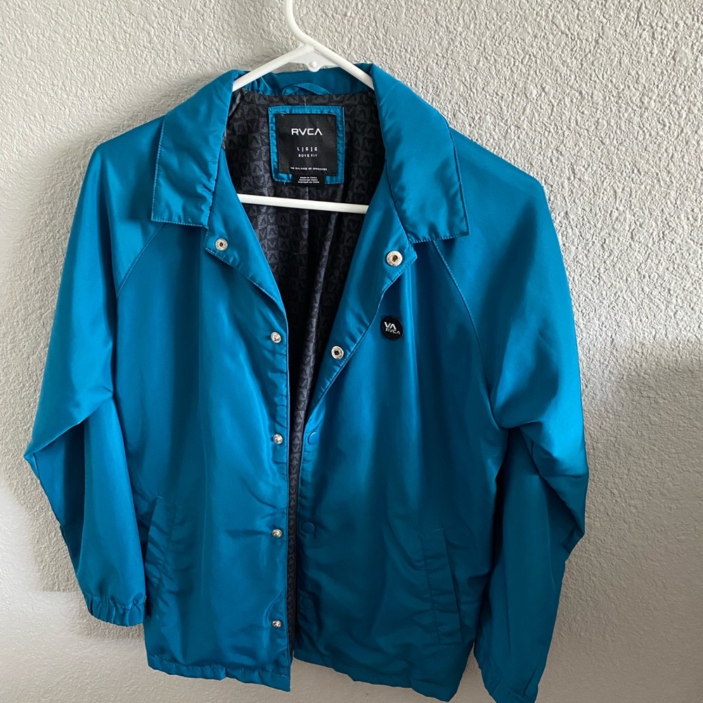 Boys RVCA Button Up Jacket.